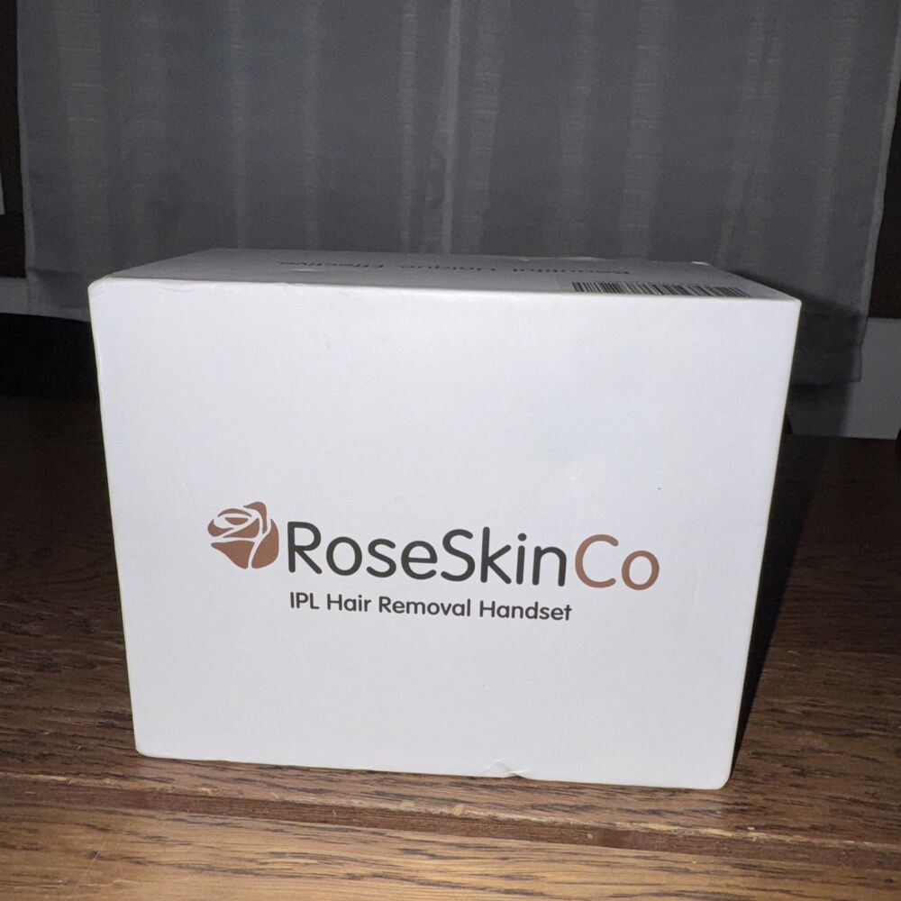 RoseSkinCo IPL Hair Removal Device Pink Corded Electric CE FCC RoHS Certified